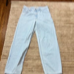 Light Blue High-Waisted Jeans